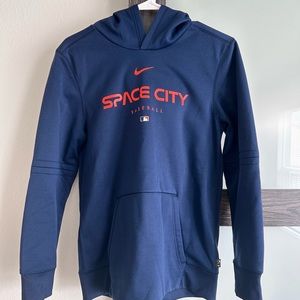 BNWT NIKE Houston Astros Spacecity Hoodie. Youth L / Women S